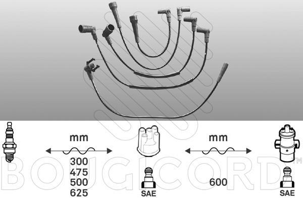 Juego de cables de encendido EFI AUTOMOTIVE ref. 1416