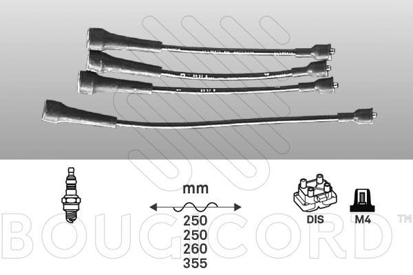 Jeu de câble d'allumage (Faisceau d'allumage) EFI AUTOMOTIVE ref. 1431