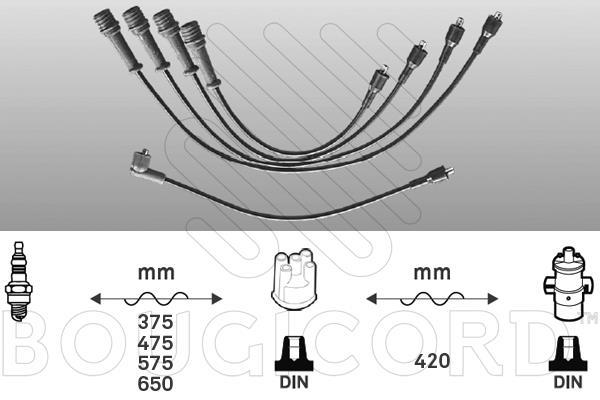 Juego de cables de encendido EFI AUTOMOTIVE ref. 3466