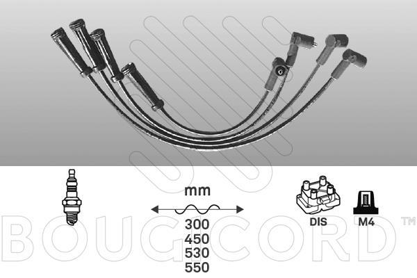 Jeu de câble d'allumage (Faisceau d'allumage) EFI AUTOMOTIVE ref. 4162