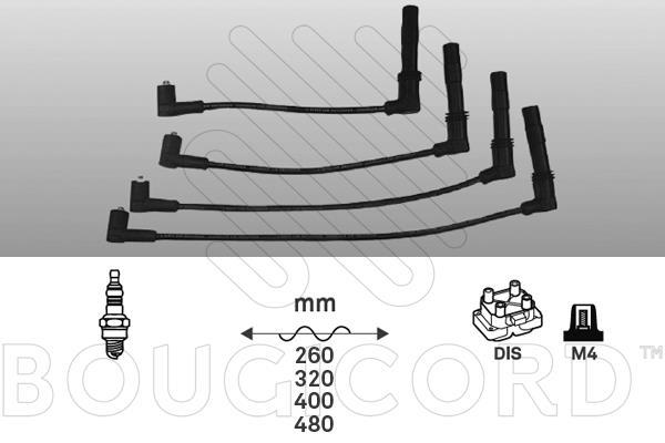 Jeu de câble d'allumage (Faisceau d'allumage) EFI AUTOMOTIVE ref. 4207