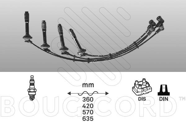 Juego de cables de encendido EFI AUTOMOTIVE ref. 6102