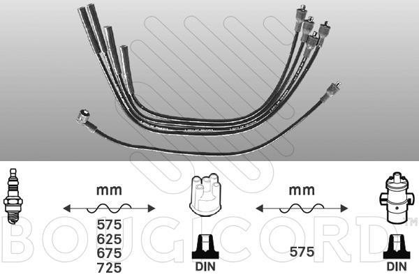 Juego de cables de encendido EFI AUTOMOTIVE ref. 7218