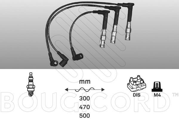 Jeu de câble d'allumage (Faisceau d'allumage) EFI AUTOMOTIVE ref. 7222