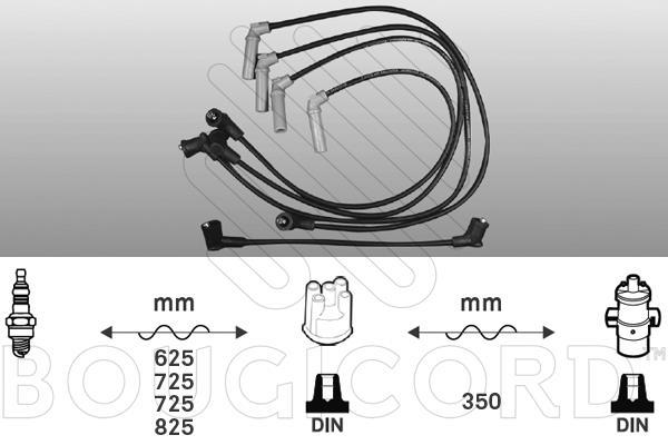 Juego de cables de encendido EFI AUTOMOTIVE ref. 7234