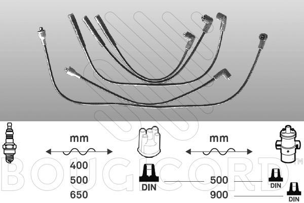 Juego de cables de encendido EFI AUTOMOTIVE ref. 7239