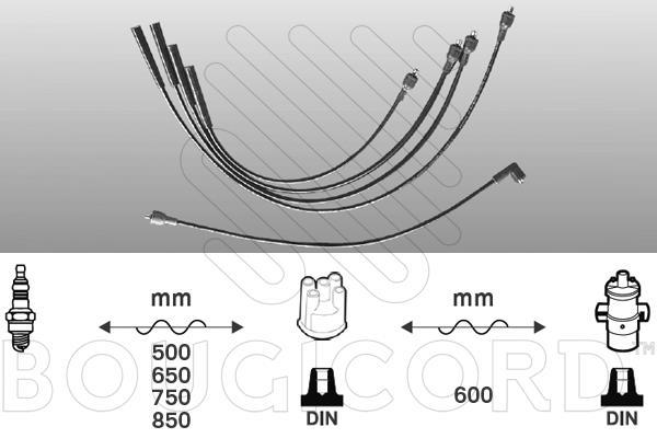 Juego de cables de encendido EFI AUTOMOTIVE ref. 7269