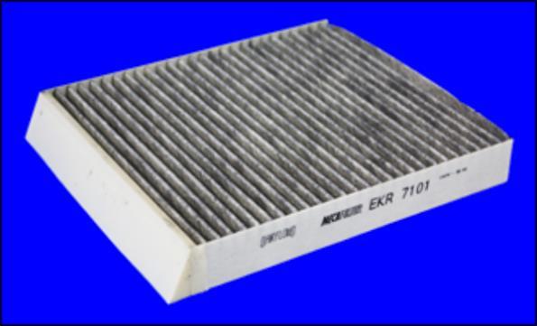 Filtre d'habitacle (Filtre à pollen) MECAFILTER ref. EKR7101