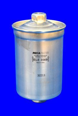 Filtre à carburant (Filtre à gasoil) MECAFILTER ref. ELE3569