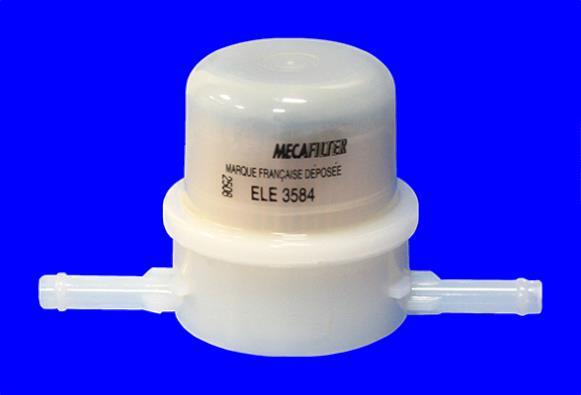 Filtre à carburant (Filtre à gasoil) MECAFILTER ref. ELE3584