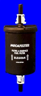 Filtre à carburant (Filtre à gasoil) MECAFILTER ref. ELE6064