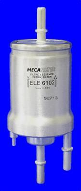 Filtre à carburant (Filtre à gasoil) MECAFILTER ref. ELE6102