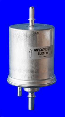 Filtre à carburant (Filtre à gasoil) MECAFILTER ref. ELE6113