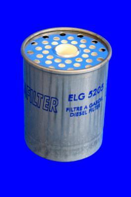 Filtre à carburant (Filtre à gasoil) MECAFILTER ref. ELG5205