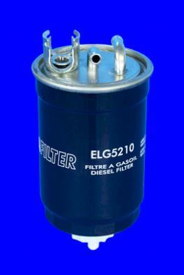Filtre à carburant (Filtre à gasoil) MECAFILTER ref. ELG5210