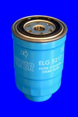 Filtre à carburant (Filtre à gasoil) MECAFILTER ref. ELG5217