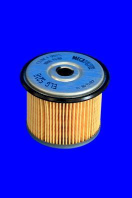 Filtre à carburant (Filtre à gasoil) MECAFILTER ref. ELG5218