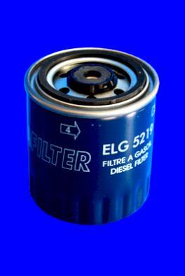 Filtre à carburant (Filtre à gasoil) MECAFILTER ref. ELG5219
