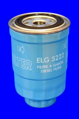 Filtre à carburant (Filtre à gasoil) MECAFILTER ref. ELG5222