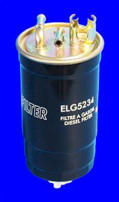 Filtre à carburant (Filtre à gasoil) MECAFILTER ref. ELG5234
