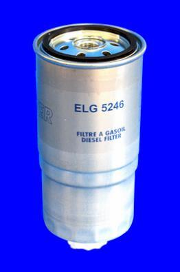 Filtre à carburant (Filtre à gasoil) MECAFILTER ref. ELG5246