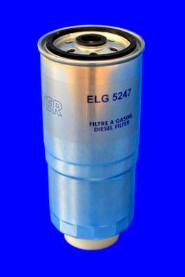 Filtre à carburant (Filtre à gasoil) MECAFILTER ref. ELG5247