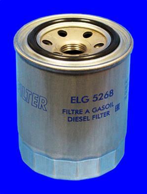 Filtre à carburant (Filtre à gasoil) MECAFILTER ref. ELG5268
