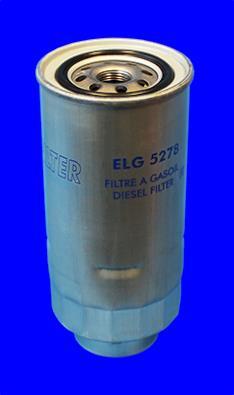 Filtre à carburant (Filtre à gasoil) MECAFILTER ELG5278