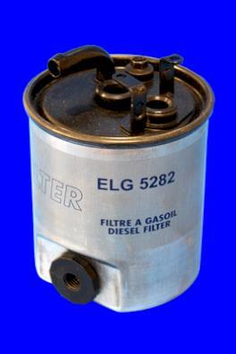 Filtre à carburant (Filtre à gasoil) MECAFILTER ref. ELG5282