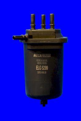 Filtre à carburant (Filtre à gasoil) MECAFILTER ref. ELG5299