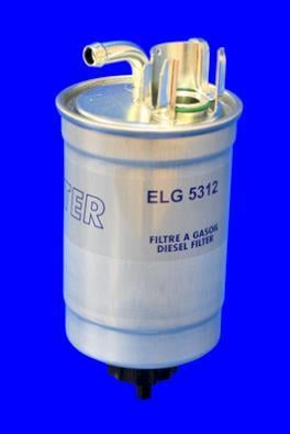 Filtre à carburant (Filtre à gasoil) MECAFILTER ELG5312