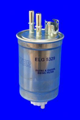 Filtre à carburant (Filtre à gasoil) MECAFILTER ref. ELG5329