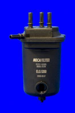 Filtre à carburant (Filtre à gasoil) MECAFILTER ELG5350