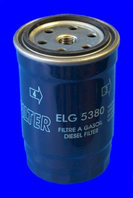 Filtre à carburant (Filtre à gasoil) MECAFILTER ref. ELG5380