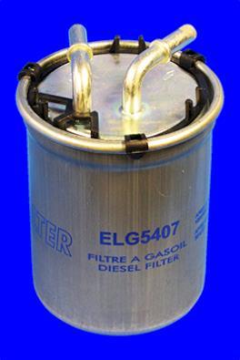 Filtre à carburant (Filtre à gasoil) MECAFILTER ref. ELG5407