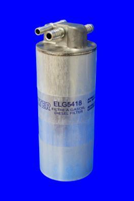 Filtre à carburant (Filtre à gasoil) MECAFILTER ELG5418