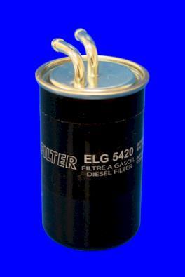 Filtre à carburant (Filtre à gasoil) MECAFILTER ref. ELG5420