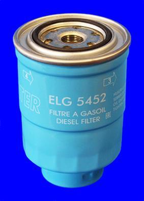 Filtre à carburant (Filtre à gasoil) MECAFILTER ref. ELG5452