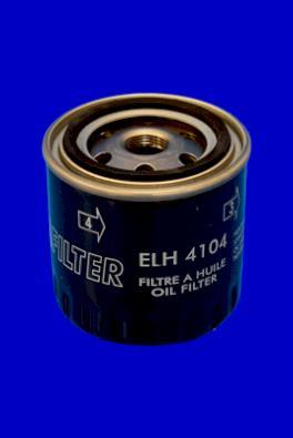 Filtro de aceite MECAFILTER ref. ELH4104