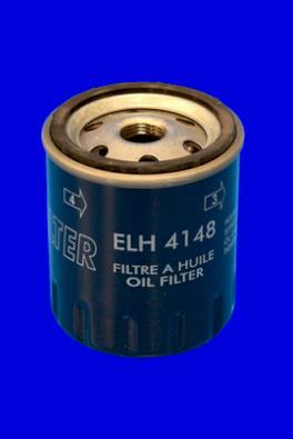 Filtre à huile MECAFILTER ref. ELH4148