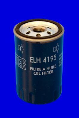 Filtre à huile MECAFILTER ref. ELH4195