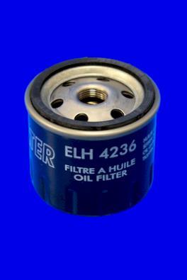 Filtre à huile MECAFILTER ref. ELH4236