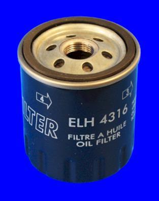 Filtro de aceite MECAFILTER ref. ELH4316