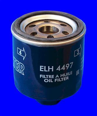 Filtro de aceite MECAFILTER ELH4497