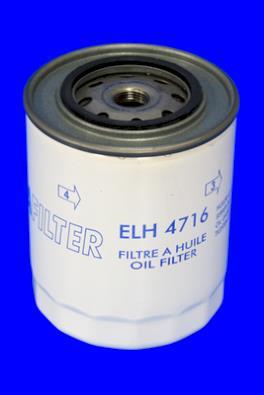 Filtre à huile MECAFILTER ref. ELH4716