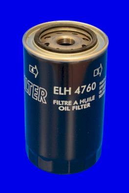 Filtro de aceite MECAFILTER ELH4760