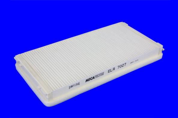 Filtre d'habitacle (Filtre à pollen) MECAFILTER ref. ELR7027