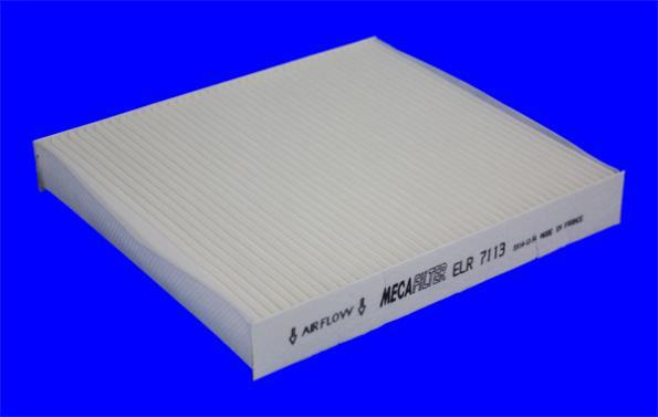 Filtre d'habitacle (Filtre à pollen) MECAFILTER ref. ELR7113