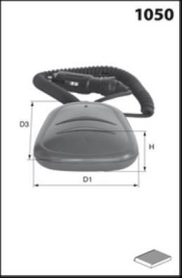 Purificador de aire MECAFILTER ref. F4