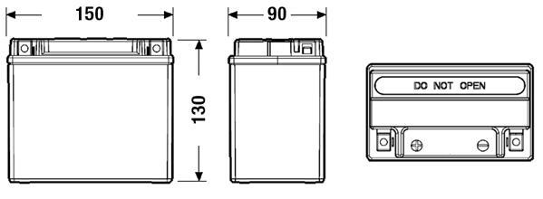 Batterie (de voiture) FULMEN 11.0 - ref. FK111